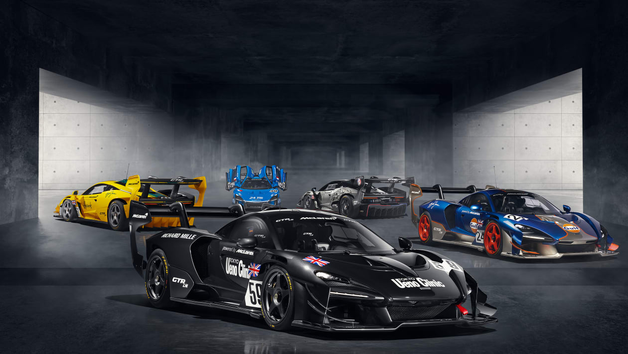 Five commemorative McLaren Senna GTRs pay homage to win at 1995 Le